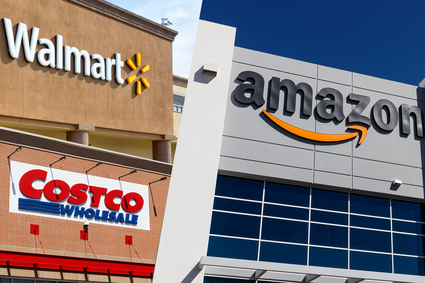 Walmart Costco Amazon